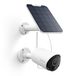 Reolink Argus Eco met Zonnepaneel, 5MP Beveiligings Camera Buiten voor thuis, Draadloze Outdoor WiFi Batterij Camera Buiten, 2.4/5GHz WiFi, 2-Weg Audio, IR Nachtzicht PIR Bewegingsdetectie