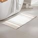 Madison Park Spa omkeerbare katoenen Bath Rug 20x30" taupe