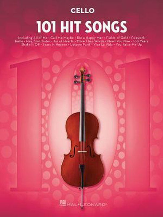 101 Hit Songs for the Cello (Hardcover)