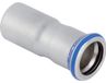 Geberit Mapress acier inoxydable réduction avec extrémité à emboîter, DN 25 / 15, dø 28 mm