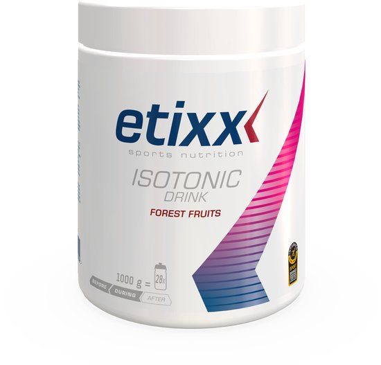 Etixx Endurance Isotonic Forest Fruit 1000G - Sportvoeding - Bosvruchten - Glutenvrij, Lactosevrij, Vegetarisch, Veganistisch