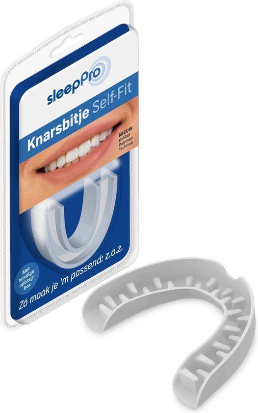 SleepPro Knarsbitje Self Fit | One Size Fits All | Hulp bij tandenknarsen