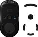 kwmobile muis voeten sticker geschikt voor Logitech G Pro Wireless Gaming - Computermuis glijder - Stickers in zwart