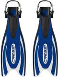 Cressi Frog Plus Fins - Blue/Silver L/XL