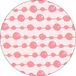 Bonateks Tapis de souris rond imprimé numériquement, base antidérapante, pour bureau et maison, diamètre : 22 cm