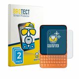 BROTECT - Screenprotector voor Unihertz Titan 2 Elite Pro - Folie Beschermfolie matte 2 Stuks