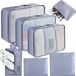 Unyqoos® AiQInu Set de 7 organisateurs de valise