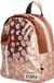 Zebra Trends Girls Rugzak - Metallic Pink - Bloemetjes - S - Schooltas - Meisjes Rugtas - Roze