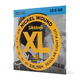 D'Addario XL Nickel EXL110+ Elektrische Gitaarsnaren 10,5-48