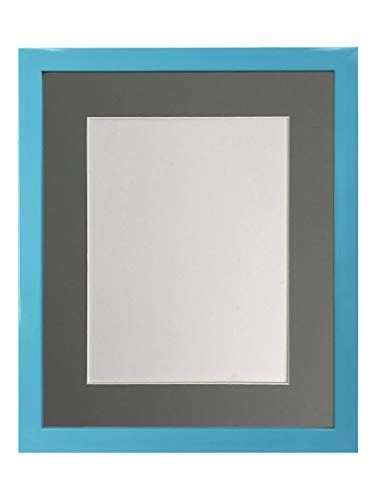 FRAMES BY POST FRAMES DOOR POST 0.75 Inch Blauw Foto Frame 14 x 11 Beeldgrootte 10 x 8 Inch