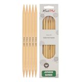 KnitPro breinaald, bamboe, naturel, 20 x 0,8 x 0,8 cm, 5 stuks