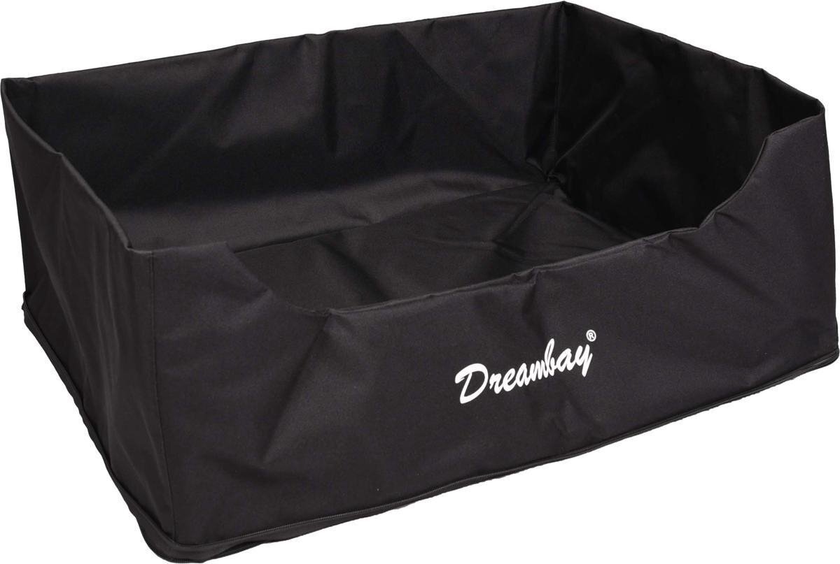 FLAMINGO Hondenmand Overtrek Dreambay Zwart - Zwart - 80 x 67 x 22 cm zwart