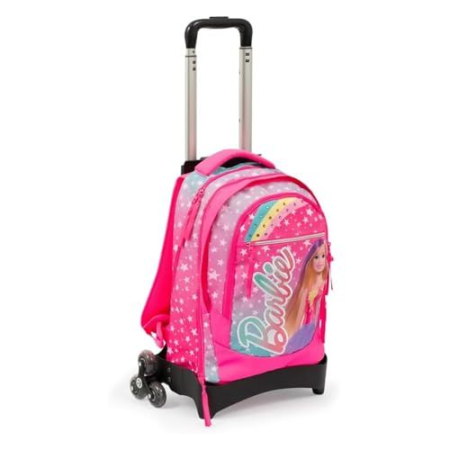 GIOCHI PREZIOSI Barbie rugzak trolley 3 wielen Oost met Smart Click systeem