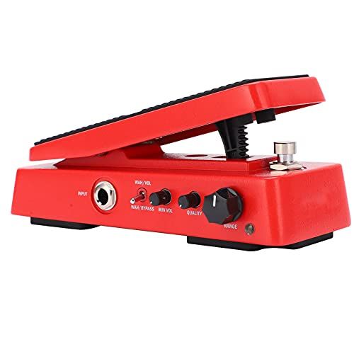 BOLORAMO Multimode WAH Pedaal, Knop Controle WAH Pedaal Aansteker 6 Niveau RM Type Afscherming Inductor Instelbaar voor Gitaar (WAH-2)