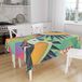 Bonamaison Tafelkleed, Anti-Mold, Sneldrogend, Waterdicht, 100% Polyester Tafellaken, 140cm x 160cm - Ontworpen en Vervaardigd in Turkije