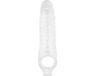 Chisa Novelties Mighty Loop Penis Sleeve Met Scrotum Lus Transparant