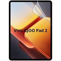 Phonillico® Screenprotector voor Vivo iQOO Pad 2 [Pack 2] Ultradunne, resistente beschermende plastic film