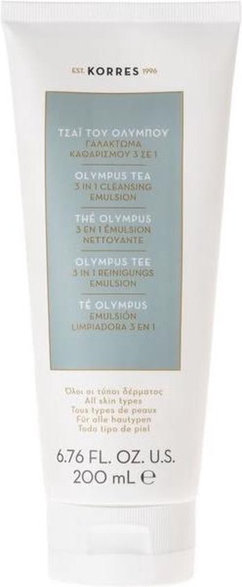 Korres 3 in 1 Reinigende Emulsie Olympus Thee 200 ml