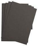 Clairefontaine 90760C Kleurtekenpapier – 25 vellen tekenpapier met korrel antraciet – A3 29,7 x 42 cm 160 g – ideaal voor tekenen en creatieve activiteiten