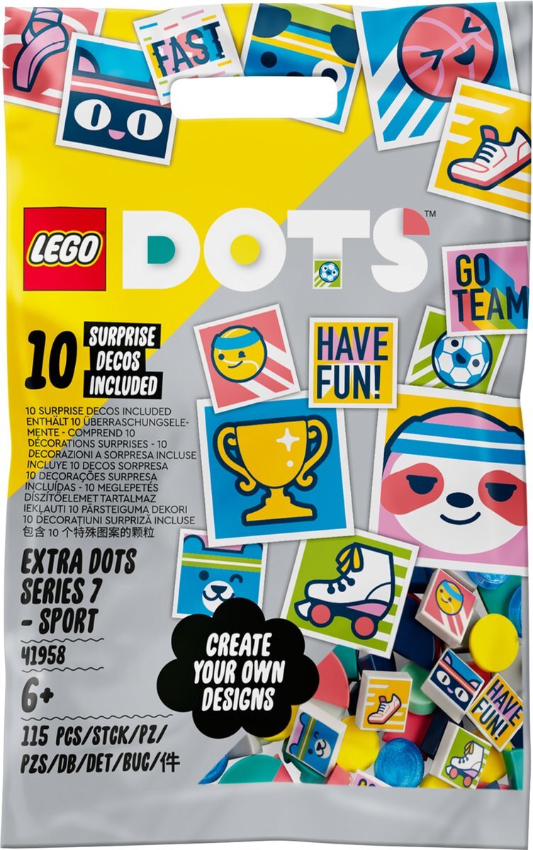 lego DOTS Extra DOTS serie 7 - SPORT - 41958