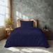 Komfortec Premium Dekbedovertrek 135x200 cm + Kussensloop 40x80 cm - 100% Microvezel - Bleu