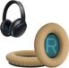 kwmobile 2x oorkussens geschikt voor Bose Soundlink Around-Ear Wireless II - Earpads voor koptelefoon in beige