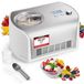 Machine à glace - 1,2 litre - Avec compresseur auto-refroidissant - Acier inoxydable