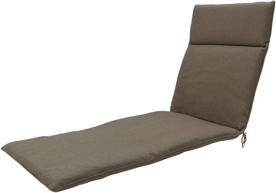 Ld Madison Ligbedkussen 190x60cm Taupe Canvas Eco+