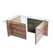 WELL HOME Salontafel van gehard glas