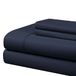 Cathay Home Essentials Ultrazachte, Hypoallergene, Kreukvrije, Dubbel Geborstelde Microvezel Beddengoedset, Marineblauw, Tweepersoons