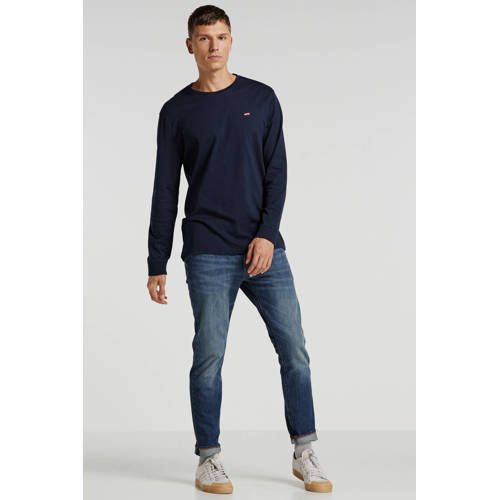 Levi's Longsleeve Donkerblauw