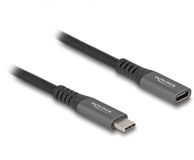 Delock USB-C verlengkabel | USB3.2 10 Gbps | PD 100W | 4K 60Hz | 0,50 meter