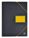 OXFORD Documentenmap, A4, 200 weergaven / 100 hoesjes, omslag van polypropyleen, tweekleurig, zwart/geel