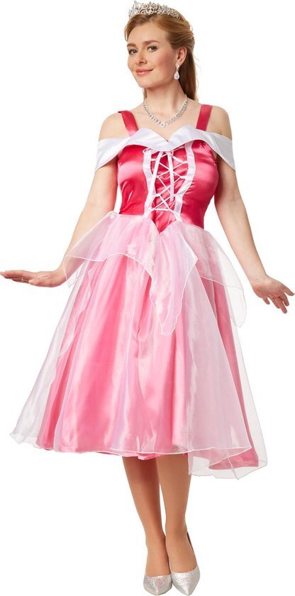 Tectake dressforfun - Kostuum prinses Aurora XL - verkleedkleding kostuum halloween verkleden feestkleding carnavalskleding carnaval feestkledij partykleding - 301876