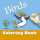 Birds coloring book