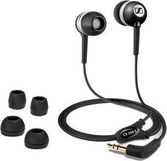 Sennheiser CX 300 II - In-ear oordopjes - Zwart