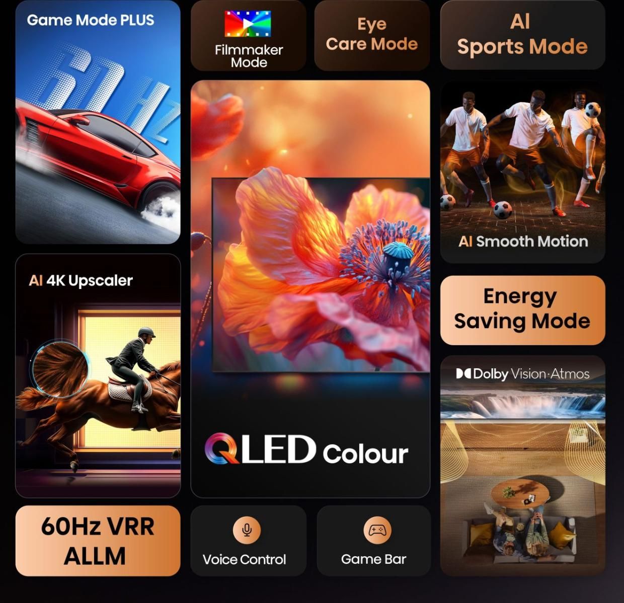 Hisense Generic QLED / TV screen / 43 inch / 2025