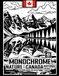 Monochrome Nature of the Canada National Parks: 48 Beautiful Landscapes with Maps & Location Info in Easy Black & White for Relaxing One-Pen Coloring