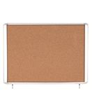 Bi-Office Mastervision Office Board Outdoor Wood Aluminium Cork 804x681mm