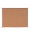 Bi-Office Mastervision Office Board Outdoor Wood Aluminium Cork 804x681mm