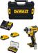 DeWALT Schlagschroefmachine DCF887D2T (2 x 2,0 Ah accu's + oplader DCB107 + TSTAK II opbergbox) + set van 32 bits voor slagmoersleutels, type Impact Torsion