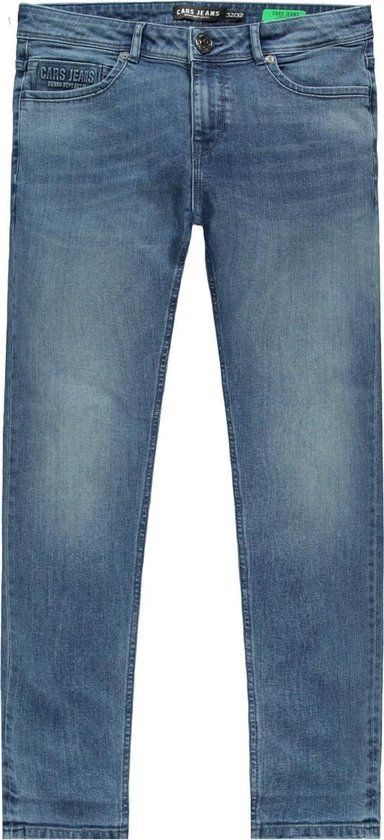 Cars Jeans Heren DOUGLAS DENIM Regular Fit STONE USED - Maat 33/34
