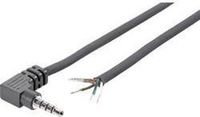 BKL Electronic 1101084 Jackplug 3.5 mm - Stereo Aantal polen: 4 Inhoud: 1 stuk(s)