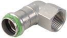 VSH SudoPress RVS overgangshoek 90° FF 28xRp1" Type SP6090GV