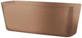 Deroma Origin Bac à fleurs pour balcon Terre cuite 49,1 x 18,6 x 17,8 cm
