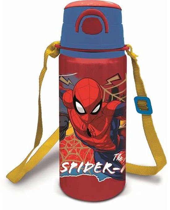 STOR Spider-Man Moving Target Aluminium Waterfles 730 ml