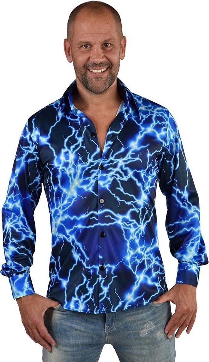 Magic design Verkleedshirt Omweer Heren Polyester Maat Xxl/3xl