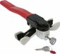 Merkloos / Sans marque HP Autozubehör Rotary Lock Stuurvergrendeling, Diefstalbescherming Rood/zwart