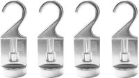 Cooks Standard 02567 Pot Rack Solid Cast Swivel Haken, Aluminium, Zilver
