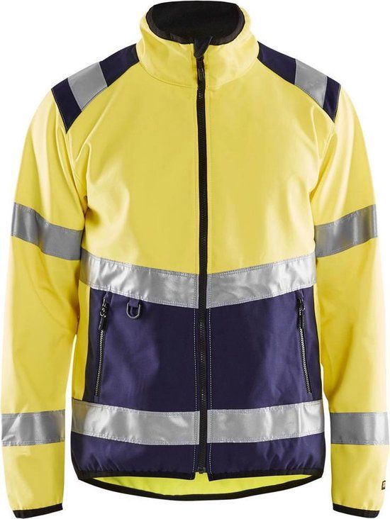 Blåkläder Werkjas Softshell High Vis - Maat M